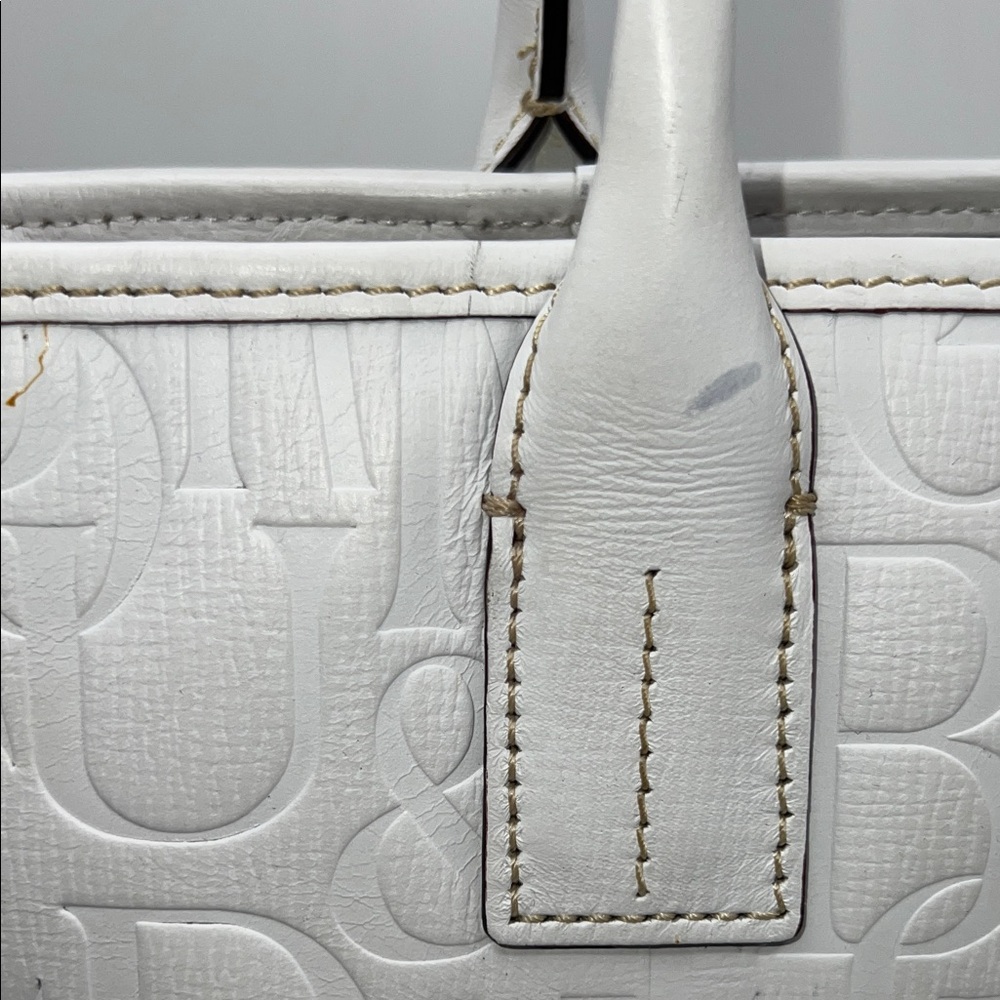 Dooney & Bourke Retro Embossed Logo Tote Bag - Picture 14 of 14